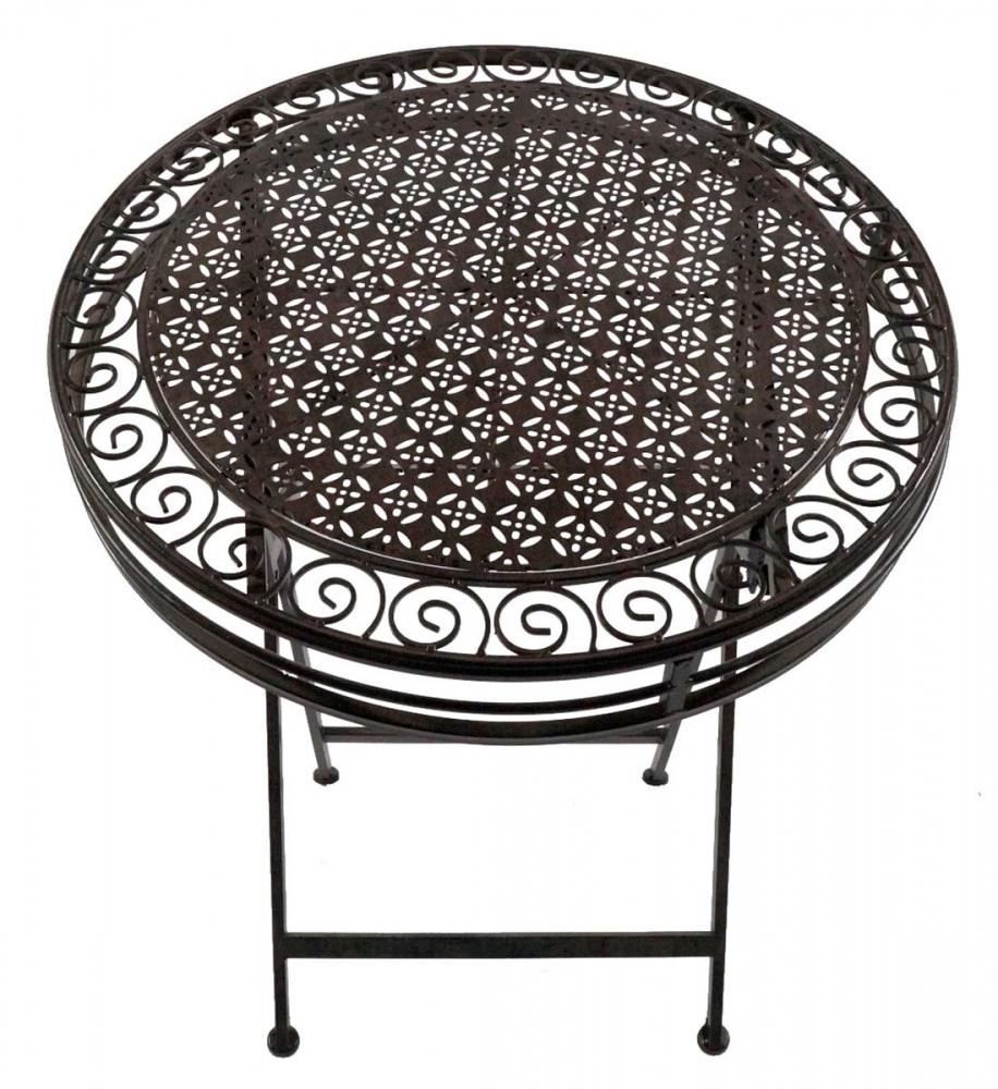Tischset Santos aus Metall klappbar 3-tlg. - Gartenmöbel Sitzgarnitur